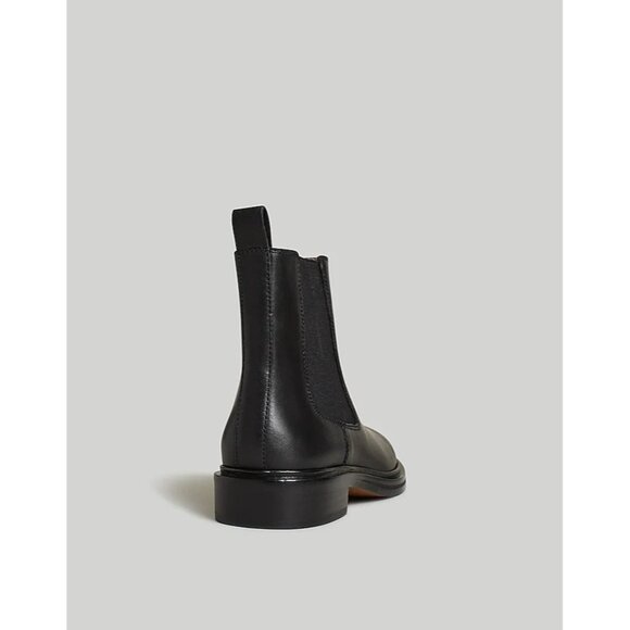 Madewell The Benning Chelsea Boot in True Black Leather - Picture 4 of 9